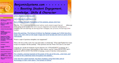 Desktop Screenshot of benjaminsystems.com