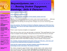 Tablet Screenshot of benjaminsystems.com